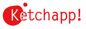 Ketchapp!(ケチャップ）ロゴ
