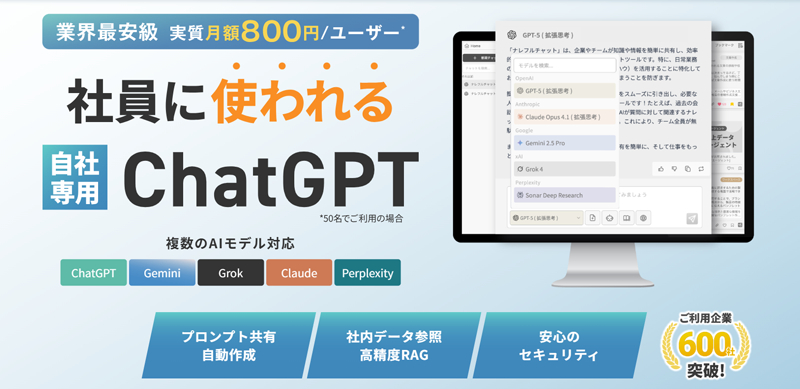 ナレフルチャットメイン画像