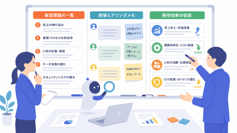 AI導入の前に整理すべき3つのポイント